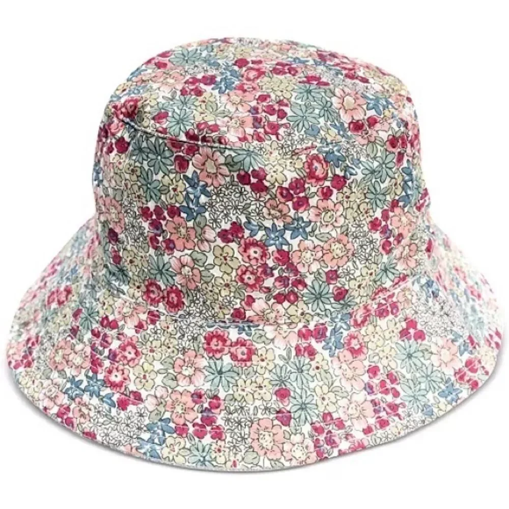 Jenni Reversible Terry Cloth Hat, vacation, summer beach